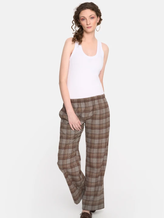 Zdjęcie produktu Spodnie proste JANE : Rozmiar - L 5905068252000 By Insomnia