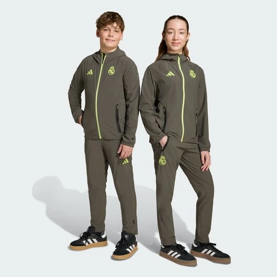 Zdjęcie produktu Spodnie Real Madryd Tiro 25 Competition Vis Tech Travel Adidas szary
