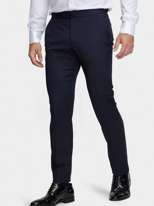 Zdjęcie produktu Spodnie ROBERTO Slim 03116B75GSA Giacomo Conti granatowy