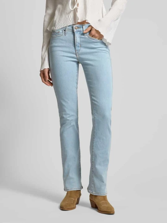 Zdjęcie produktu Spodnie rozszerzane o kroju slim fit z 5 kieszeniami model ‘315’ Levi's Jasnoniebieski