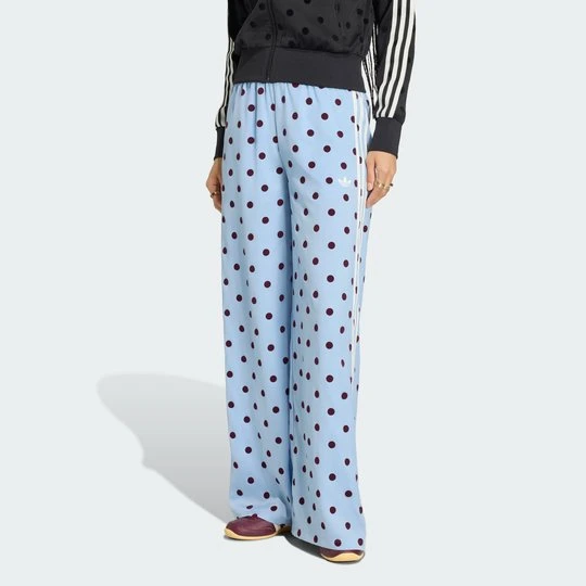 Zdjęcie produktu SPODNIE SATIN POLKA DOTS WIDE LEG Adidas Clear Sky