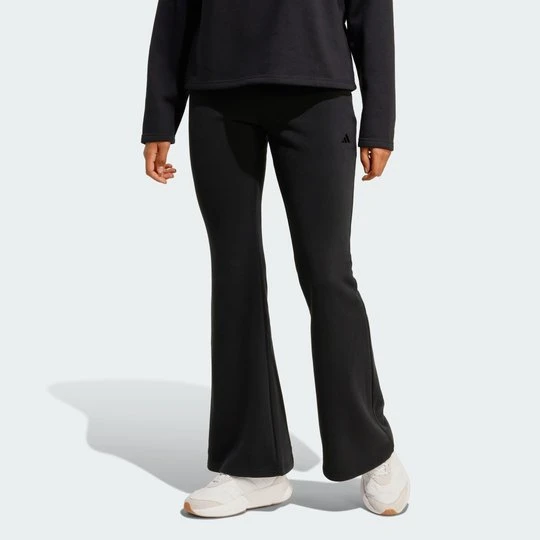 Zdjęcie produktu Spodnie Seasonal Essentials French Terry Flared Adidas czarny