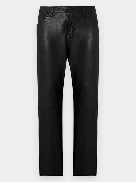 Zdjęcie produktu Spodnie skórzane AllSaints czarny