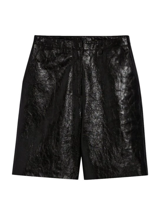 Zdjęcie produktu Spodnie skórzane CLAUDIE PIERLOT czarny