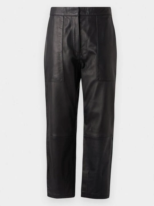Zdjęcie produktu Spodnie skórzane Closet czarny