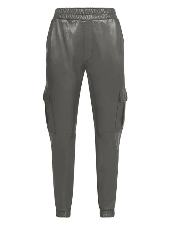 Zdjęcie produktu Spodnie skórzane Oakwood khaki