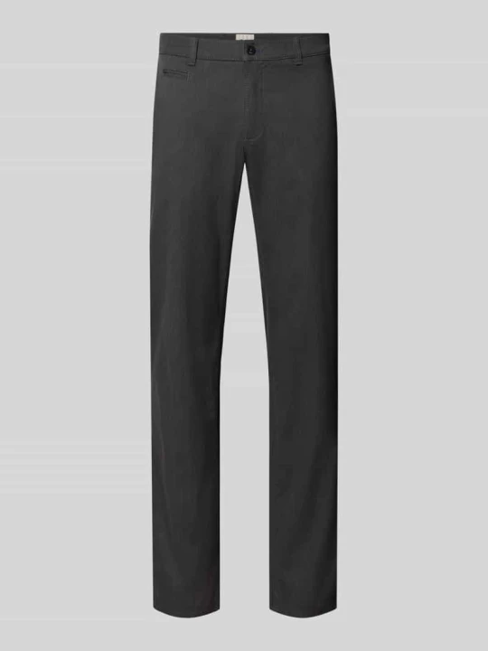 Zdjęcie produktu Spodnie Slim Fit z kantami model 'Fabio' BRAX Antracytowy