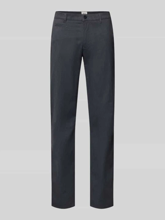 Zdjęcie produktu Spodnie Slim Fit z kantami model 'Fabio' BRAX Granatowy
