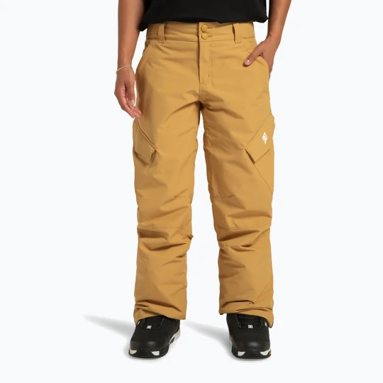 Zdjęcie produktu Spodnie snowboardowe damskie DC Nonchalant mustard gold Żółty