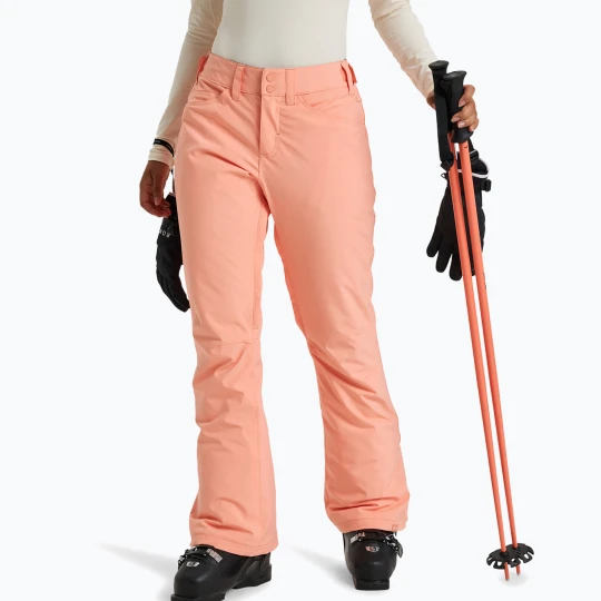 Zdjęcie produktu Spodnie snowboardowe damskie ROXY Backyard peach pink Pomarańczowy