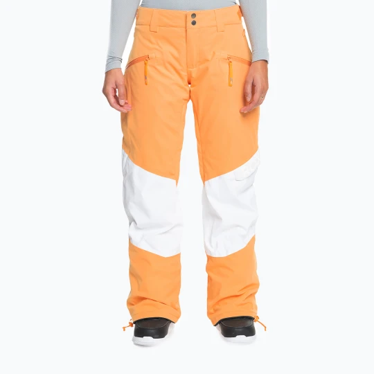 Zdjęcie produktu Spodnie snowboardowe damskie ROXY Chloe Kim Woodrose mock orange