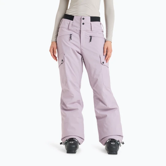 Zdjęcie produktu Spodnie snowboardowe damskie ROXY Passive Lines nirvana Fioletowy