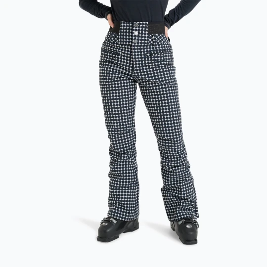 Zdjęcie produktu Spodnie snowboardowe damskie ROXY Rising High whisper white / small dots Czarny
