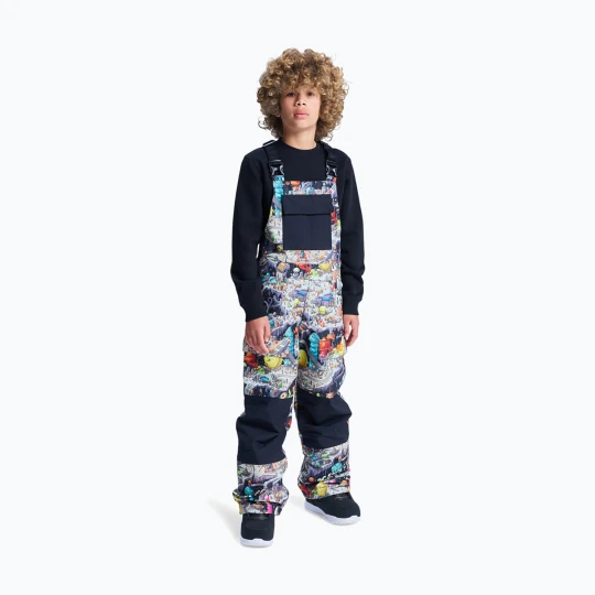 Zdjęcie produktu Spodnie snowboardowe dziecięce DC Roadblock Youth Bib outer world black