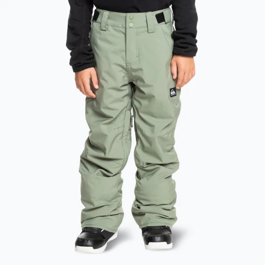 Zdjęcie produktu Spodnie snowboardowe dziecięce Quiksilver Estate sea spray Zielony