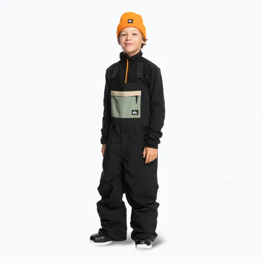 Zdjęcie produktu Spodnie snowboardowe dziecięce Quiksilver Mash Up Bib true black