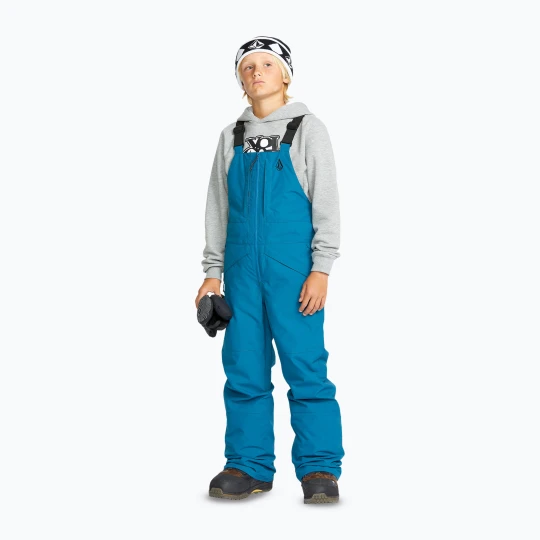 Zdjęcie produktu Spodnie snowboardowe dziecięce Volcom Barkley Ins Bib Overall cobalt Niebieski