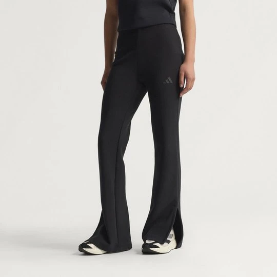 Zdjęcie produktu Spodnie Soft Lux Flared Adidas czarny
