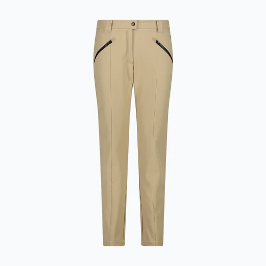 Zdjęcie produktu Spodnie softshell damskie CMP Long 3A11266 sesamo Beżowy