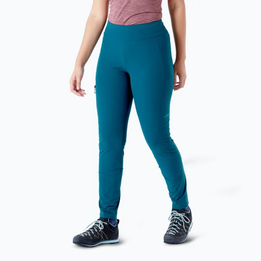 Zdjęcie produktu Spodnie softshell damskie Rab Elevation sagano Niebieski