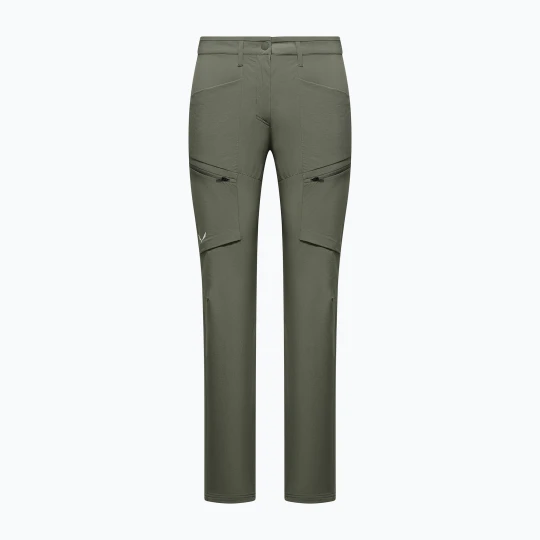 Zdjęcie produktu Spodnie softshell damskie Salewa Puez DST Cargo faded green