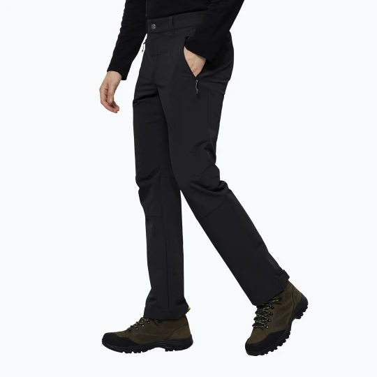 Zdjęcie produktu Spodnie softshell męskie Jack Wolfskin Activate XT black