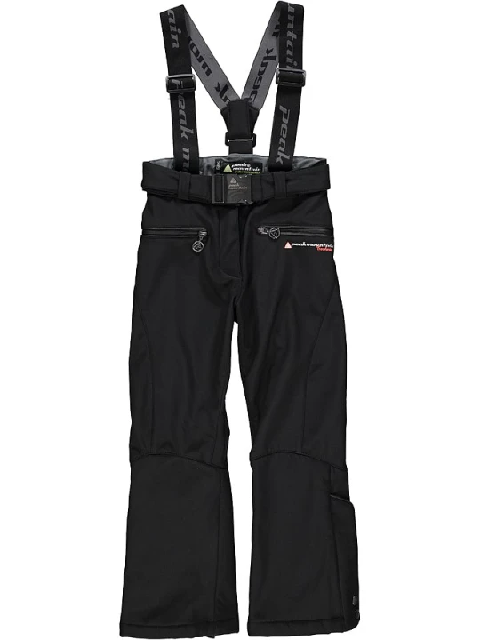 Zdjęcie produktu Peak Mountain Softshellowe spodnie narciarskie w kolorze czarnym rozmiar: 98