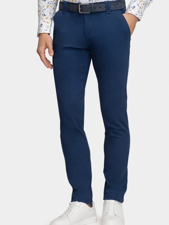 Zdjęcie produktu Spodnie STEFANO SMNS030020 Giacomo Conti granatowy