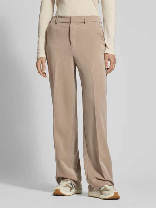 Zdjęcie produktu Spodnie o kroju slim fit, szerokie, z dodatkiem wiskozy, model „HATTIE-LANA” Only