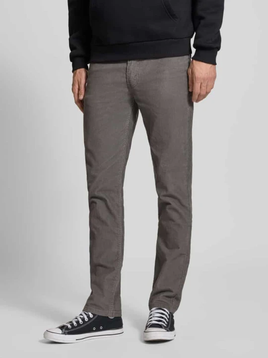 Zdjęcie produktu Spodnie sztruksowe o kroju slim fit z 5 kieszeniami model ‘511®’ Levi's Średnioszary