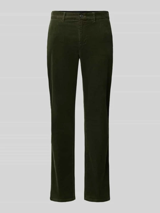 Zdjęcie produktu Spodnie sztruksowe o kroju slim fit z kieszenią z tyłu MCNEAL Trzcinowy
