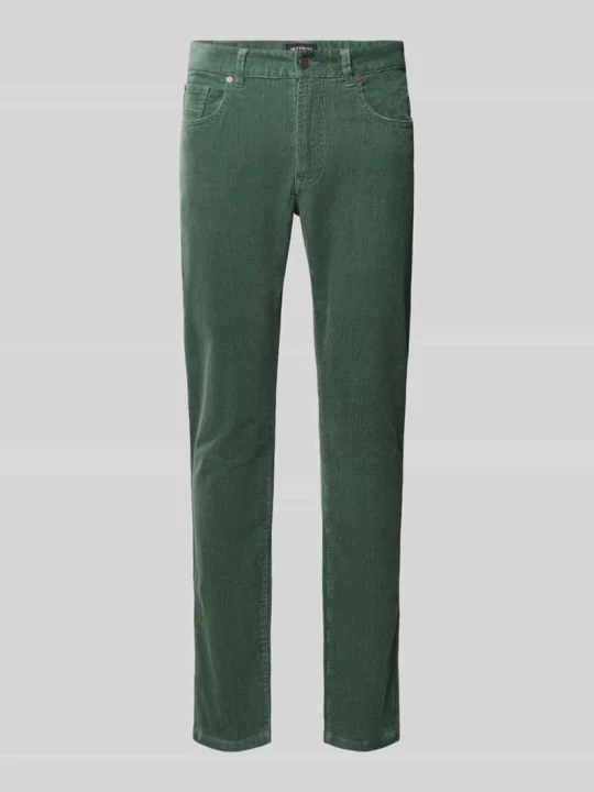 Zdjęcie produktu Spodnie sztruksowe w fasonie 5 kieszeni model 'RALSTON' Scotch & Soda Ciemnozielony