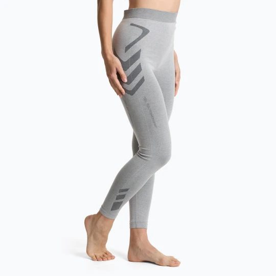 Zdjęcie produktu Spodnie termoaktywne damskie bielizna KADVA ALPINESTEP BAMBOO THERMO LIGHT PLUS bezszwowe szary