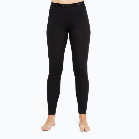 Zdjęcie produktu Spodnie termoaktywne damskie Dovre Wool Pants black