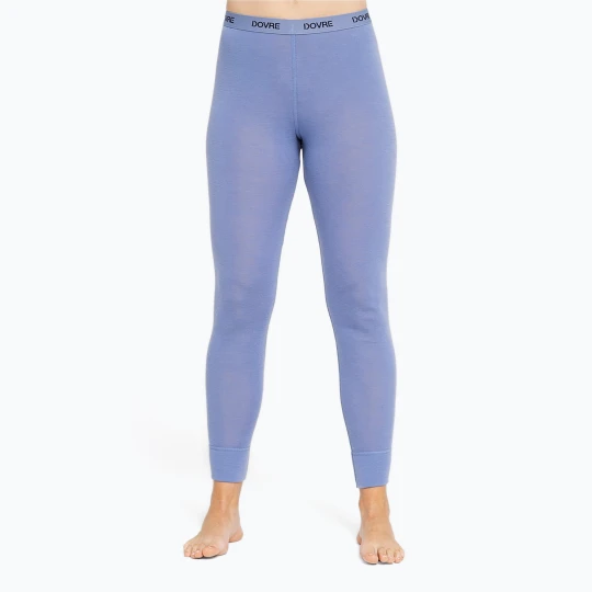 Zdjęcie produktu Spodnie termoaktywne damskie Dovre Wool Pants blue