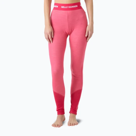Zdjęcie produktu Spodnie termoaktywne damskie Helly Hansen Lifa Merino Midweight hot pink