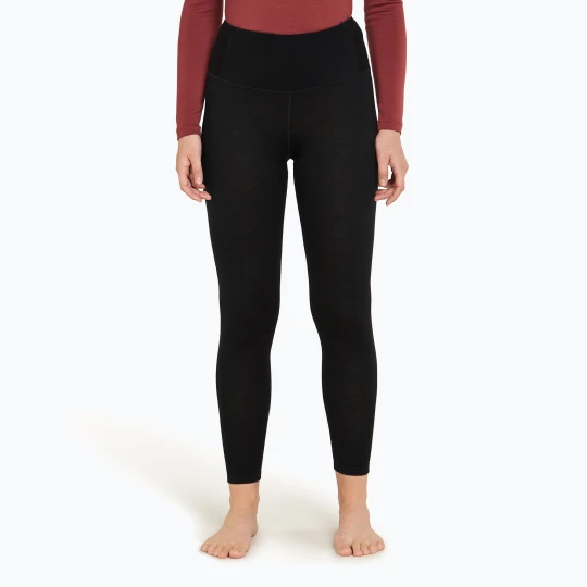 Zdjęcie produktu Spodnie termoaktywne damskie icebreaker Merino 260 Tech High Rise Leggings black