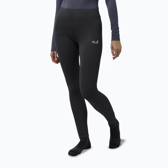 Zdjęcie produktu Spodnie termoaktywne damskie Jack Wolfskin Infinite Warm black