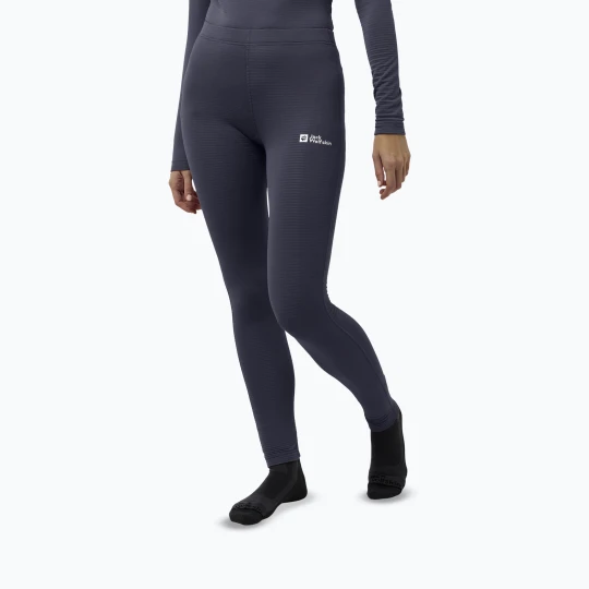 Zdjęcie produktu Spodnie termoaktywne damskie Jack Wolfskin Infinite Warm graphite Szary