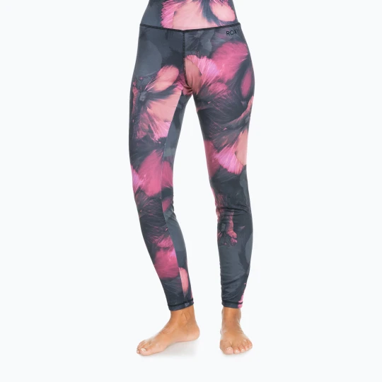 Zdjęcie produktu Spodnie termoaktywne damskie ROXY Daybreak Bottom true black pansy pansy
