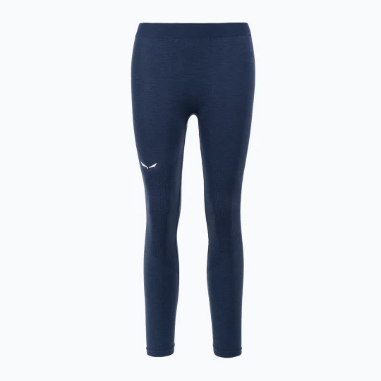 Zdjęcie produktu Spodnie termoaktywne damskie Salewa Zebru Medium Warm AMR dark denim Granatowy