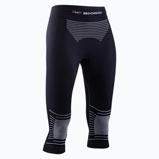 Zdjęcie produktu Spodnie termoaktywne damskie X-Bionic 3 / 4 Energizer 4.0 opal black / arctic white