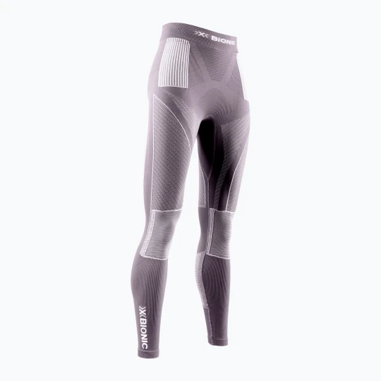 Zdjęcie produktu Spodnie termoaktywne damskie X-Bionic Energy Accumulator 4.0 dusty lavender / arctic white Różowy