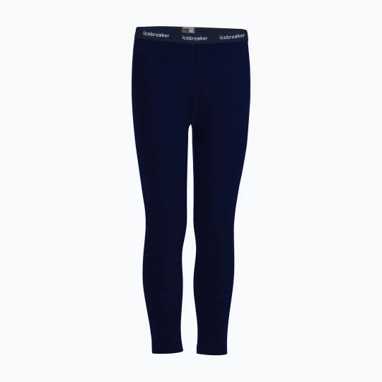 Zdjęcie produktu Spodnie termoaktywne dziecięce icebreaker Kids 260 Tech midnight navy Granatowy