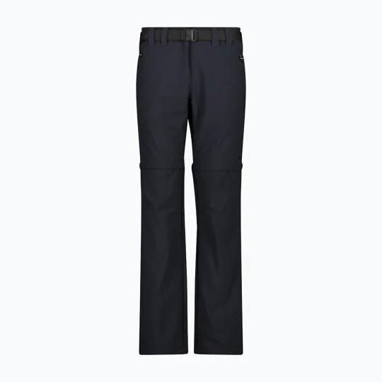 Zdjęcie produktu Spodnie trekkingowe damskie CMP 3T51446 Zip Off antracite/festival Czarny