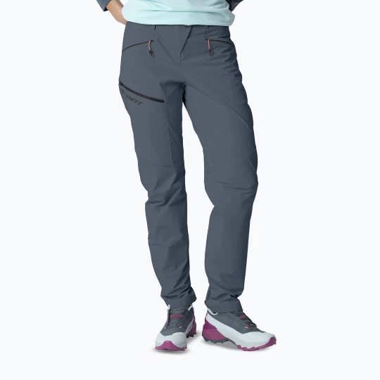Zdjęcie produktu Spodnie softshell damskie DYNAFIT Transalper Dynastretch cinder Niebieski