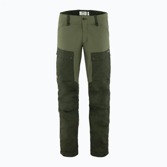 Zdjęcie produktu Spodnie trekkingowe męskie Fjällräven Keb deep forest / laurel green