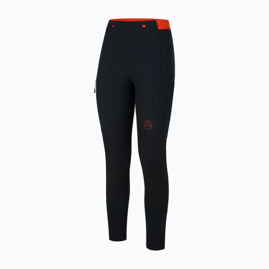 Zdjęcie produktu Spodnie trekkingowe damskie La Sportiva Camino Tight black / cherry tomato