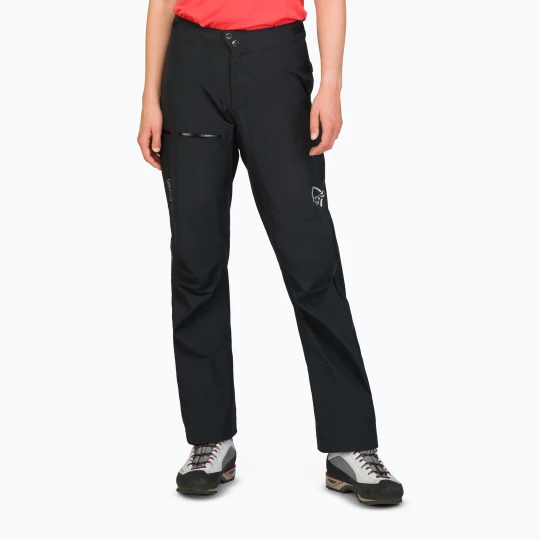 Zdjęcie produktu Spodnie trekkingowe damskie NORRONA Falketind Dri1 caviar black Norrøna