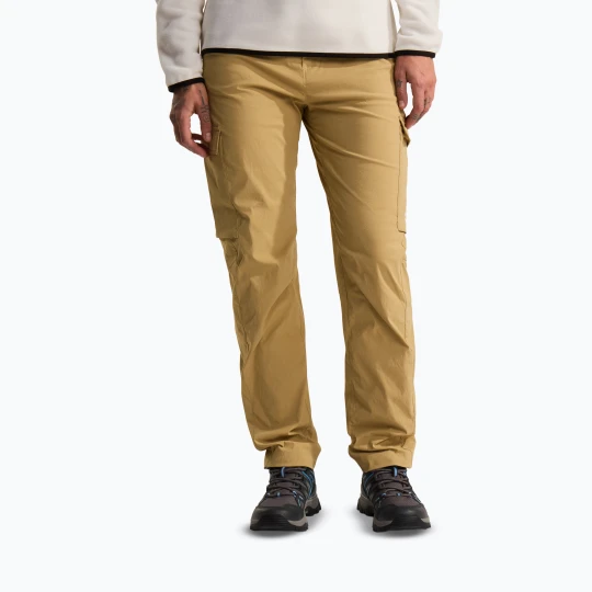 Zdjęcie produktu Spodnie trekkingowe damskie The North Face Exploration Cargo khaki stone Beżowy